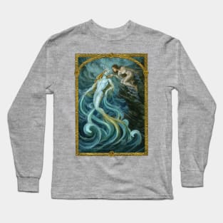 The Water Elemental and his Lover Long Sleeve T-Shirt